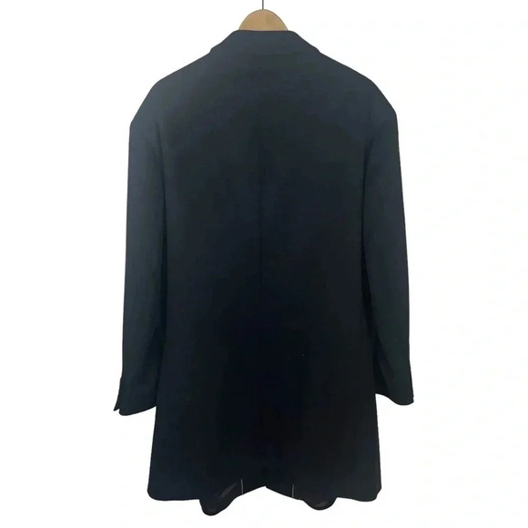 NEW John W Nordstrom Mason Wool Cashmere Blend  Overcoat - Picture 9 of 13